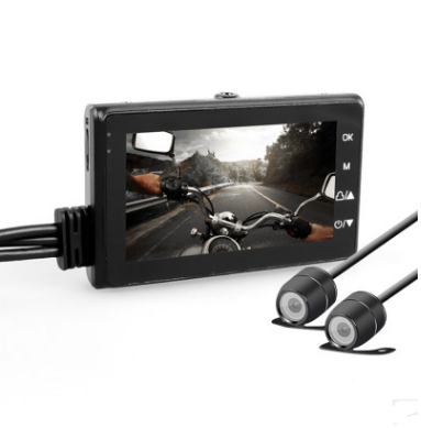 1080P  Locomotive Motorcycle Driving Recorder Split-type Front And Rear Waterproof Double Lens Riding Recorder