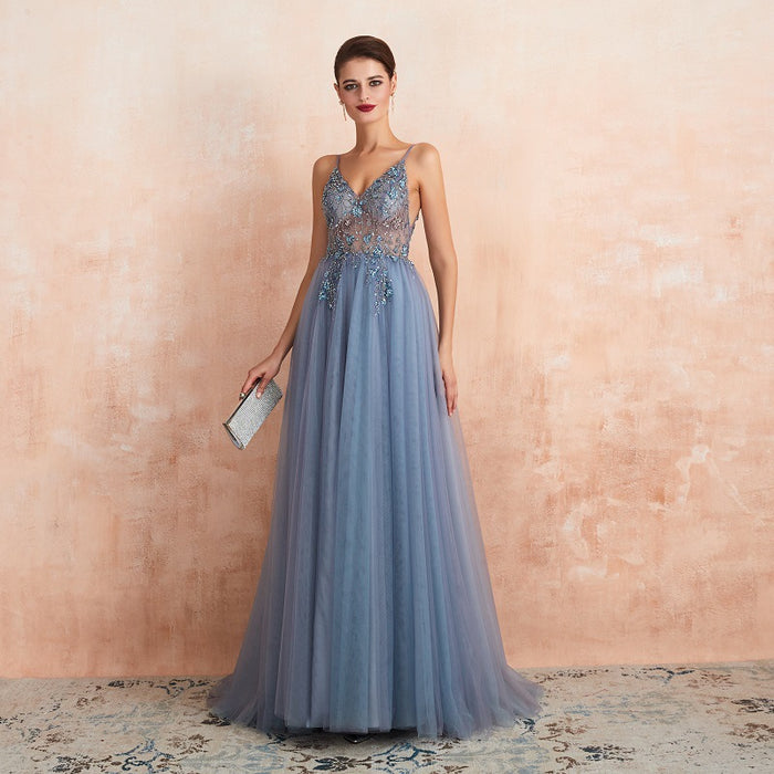 Annual Meeting Evening Dress Winter New Fashion Host Dress