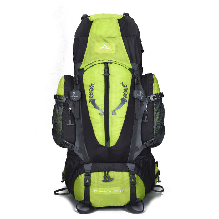 Pacote de montanhismo profissional 80l85l mochila ao ar livre viagem caminhadas ao ar livre acampamento burro tendas saco