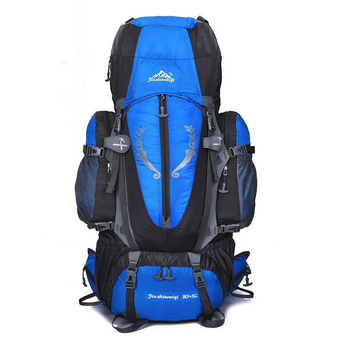 Pacote de montanhismo profissional 80l85l mochila ao ar livre viagem caminhadas ao ar livre acampamento burro tendas saco