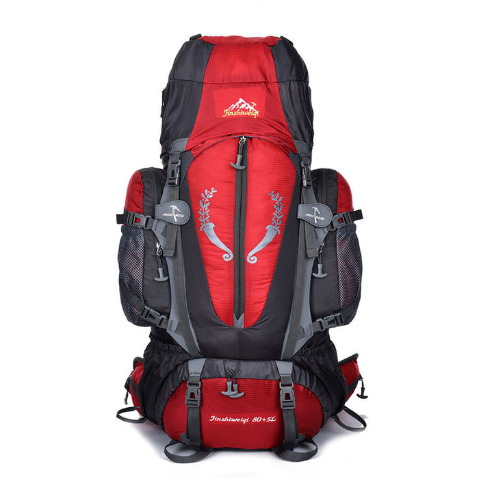 Pacote de montanhismo profissional 80l85l mochila ao ar livre viagem caminhadas ao ar livre acampamento burro tendas saco