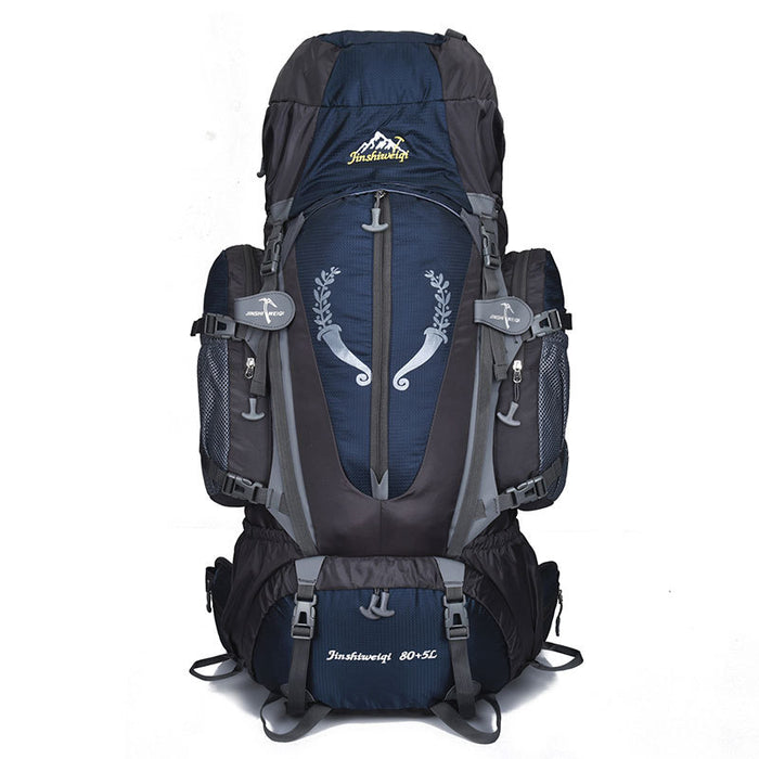 Pacote de montanhismo profissional 80l85l mochila ao ar livre viagem caminhadas ao ar livre acampamento burro tendas saco
