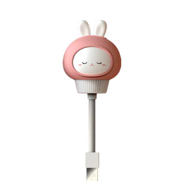 USB Remote Control Cute Rabbit Night Light