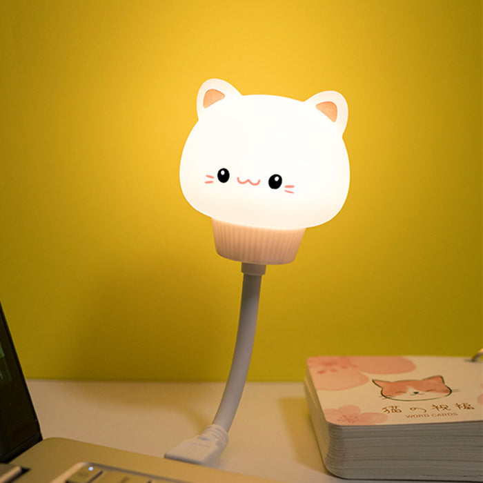 USB Remote Control Cute Rabbit Night Light