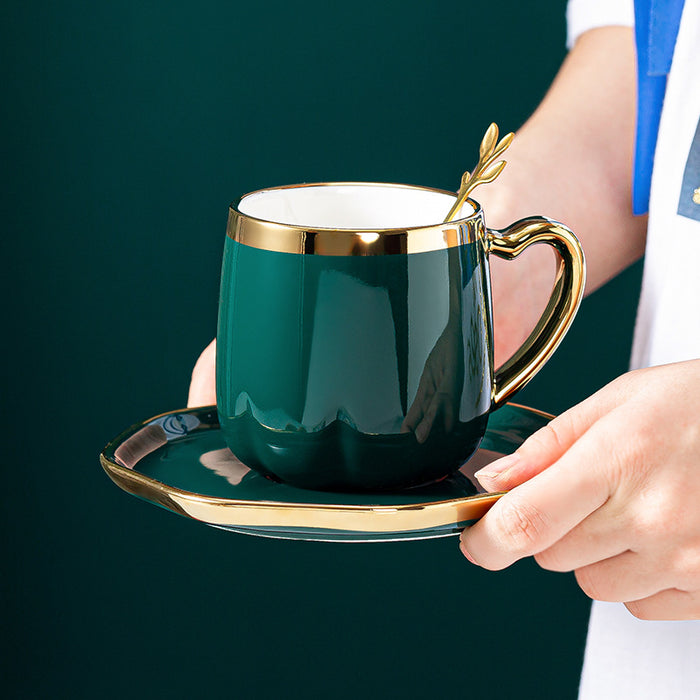 Tasse à café en céramique pour le thé de l'après-midi
