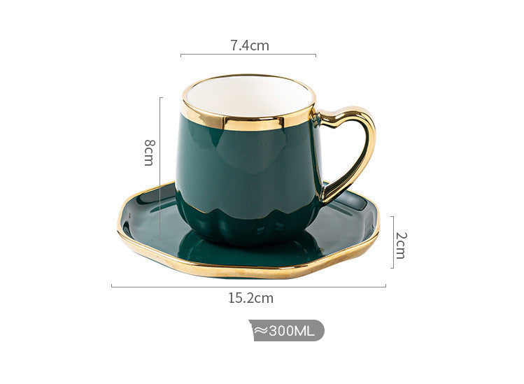 Tasse à café en céramique pour le thé de l'après-midi
