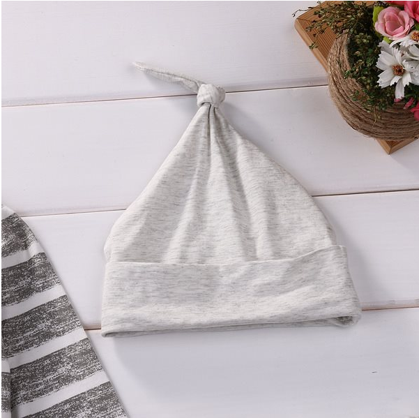 Baby Set casual tre pezzi con stampa a righe