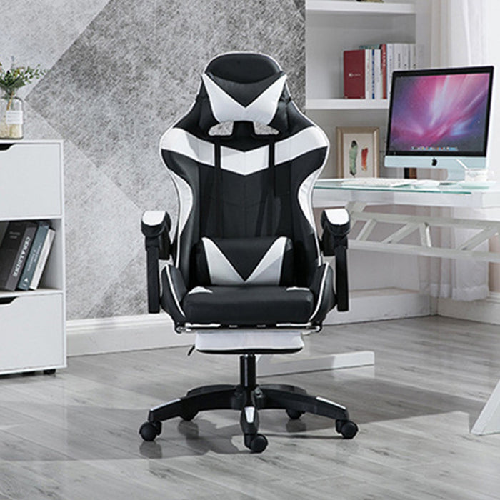Sedia per computer Internet Caffè Competizione Sede di auto da corsa Gioco domestico Ancora dal vivo