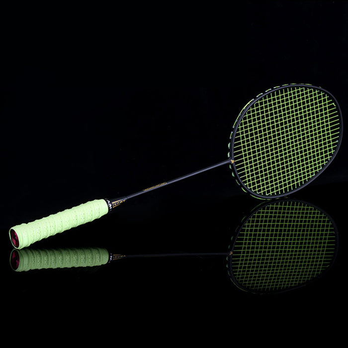 Full Carbon Badminton Racket Single Shot Attack Training