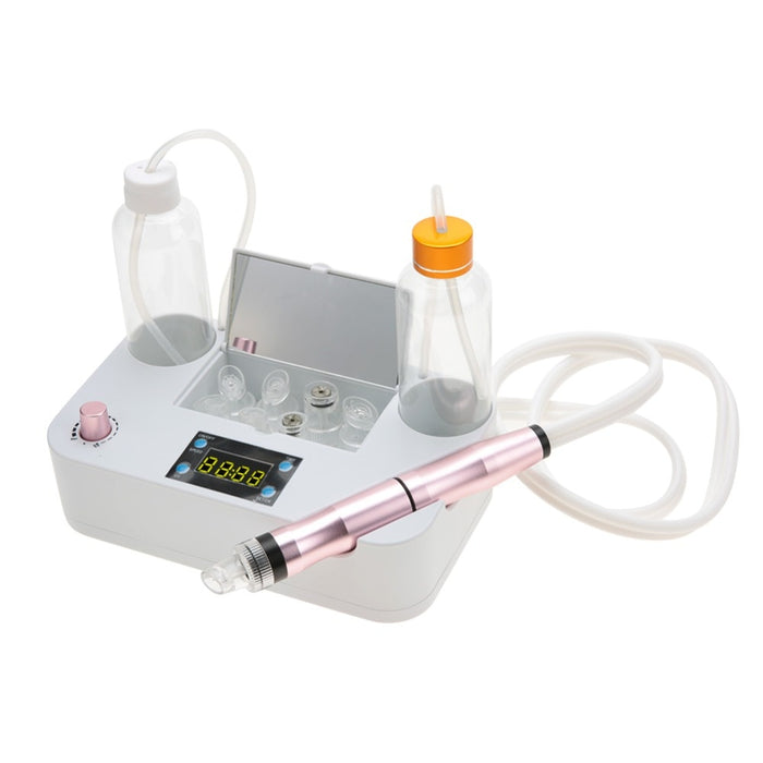 Sonderangebot Portable Sauerstoff Spray Wasser Injektion Hydro Jet Maschine Schönheit Mitesser Saubere Haut Verjüngung Sauerstoff Gesichtspflege