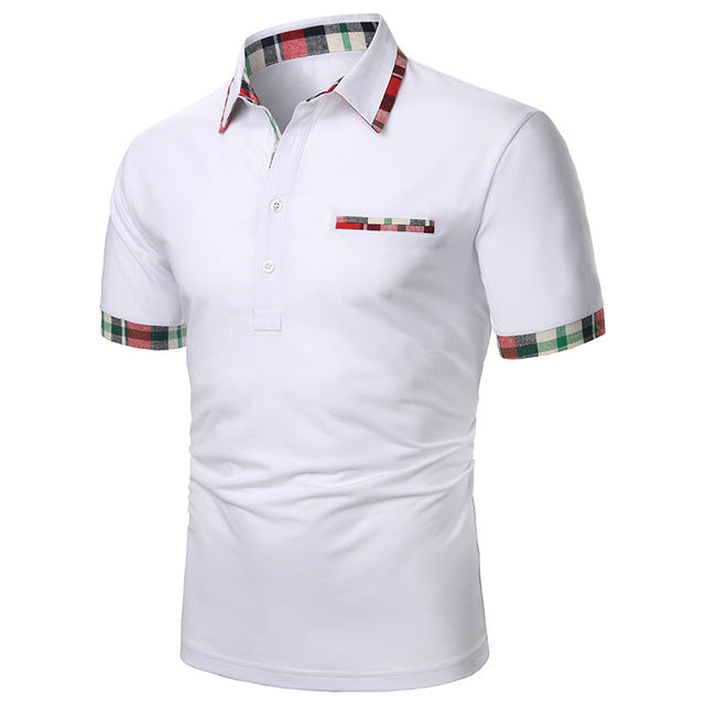 Männer Polo Männer Shirt Kurzarm-Poloshirt