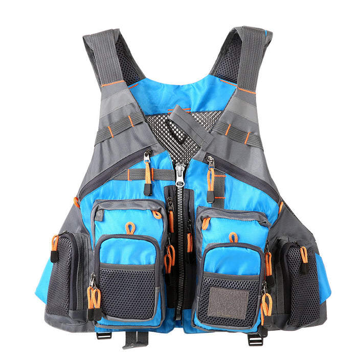 Angeln Outdoor Sport Fliegen Männer Atemschutzjacke Sicherheitsweste Überlebensweste Utility Vest