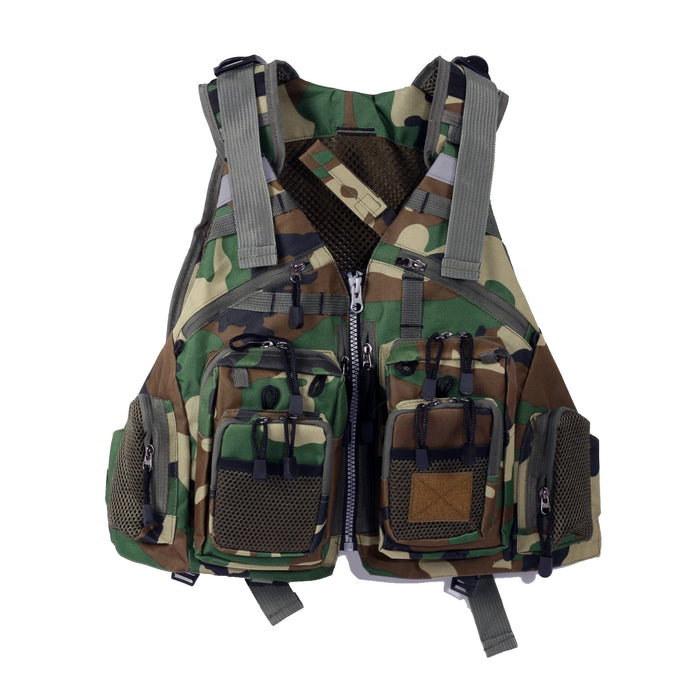 Angeln Outdoor Sport Fliegen Männer Atemschutzjacke Sicherheitsweste Überlebensweste Utility Vest