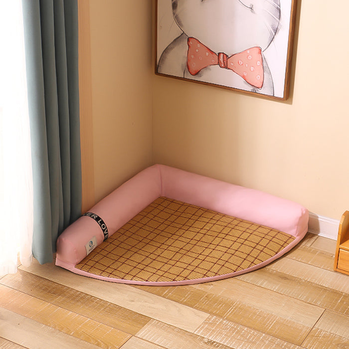 Sommer Kühlmatten Katzenbett Hundebett Hundesofa Haustiermatten Katzenhaus Eiskissen Hundeschlafmatten Kühle Kälte Bambusfaser Katzenbett