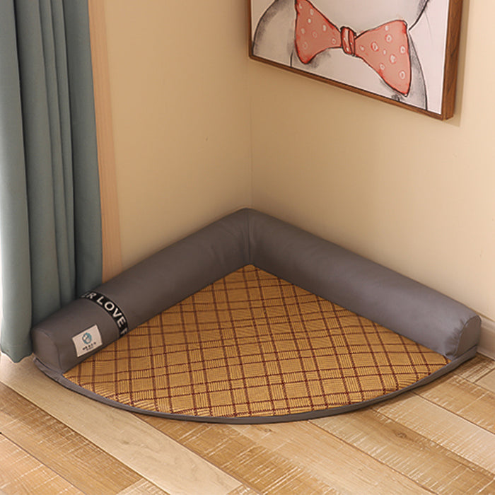 Sommer Kühlmatten Katzenbett Hundebett Hundesofa Haustiermatten Katzenhaus Eiskissen Hundeschlafmatten Kühle Kälte Bambusfaser Katzenbett