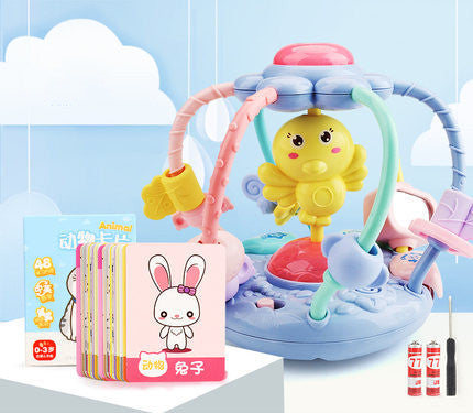 Baby-Rasselspielzeug Beißring Baby-Griff-Training Leuchtspielzeug
