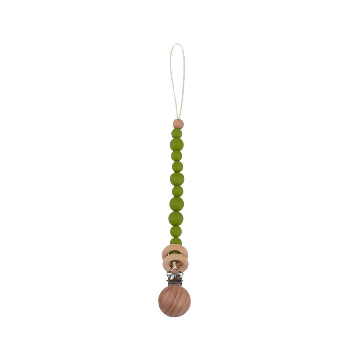 Baby Products Beruhigende Buche Holz Clip Schnullerkette