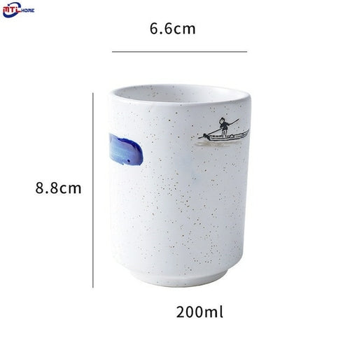 200 300 ml China Porzellan Kaffeetasse Espressotassen Traditionelles Chinesisch