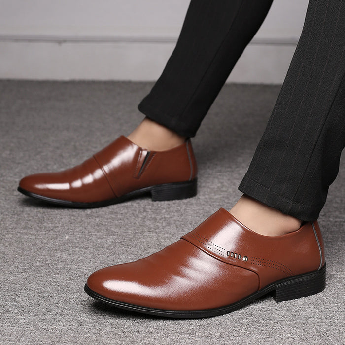 Casual spitze Zehe Schuhe Männer Leder Schuhe Männer