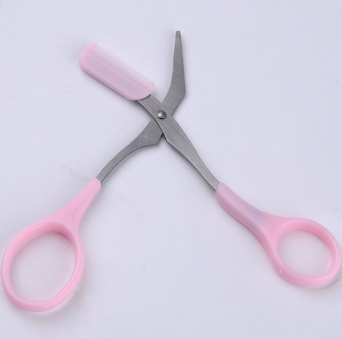 Beauty Tools Augenbrauenschere mit Augenbrauenkamm
