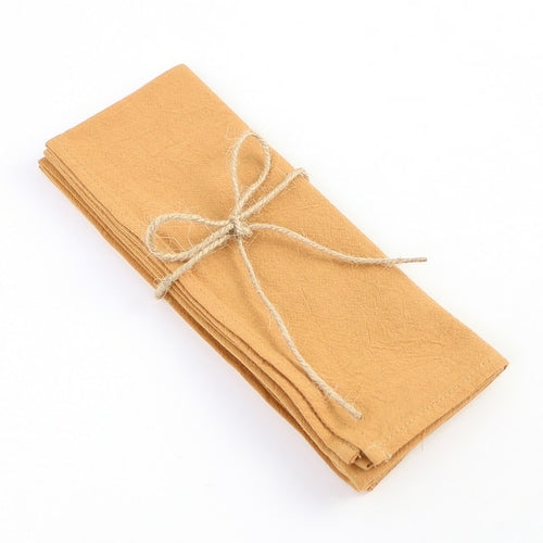 4pc 30x45cm Baumwolle Stoffservietten Abendessen Küche Tee Handtücher Tisch