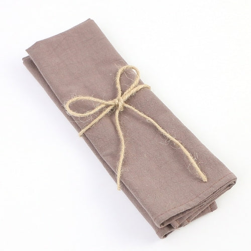 4pc 30x45cm Baumwolle Stoffservietten Abendessen Küche Tee Handtücher Tisch