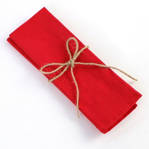 4pc 30x45cm Baumwolle Stoffservietten Abendessen Küche Tee Handtücher Tisch
