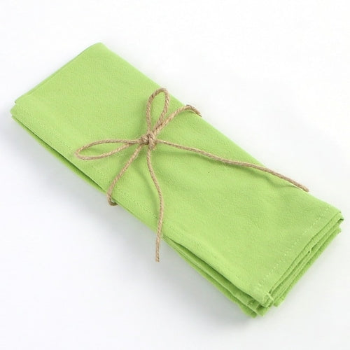 4pc 30x45cm Baumwolle Stoffservietten Abendessen Küche Tee Handtücher Tisch