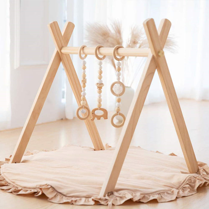 Baby Training Kleinkind Holz Fitness Rack