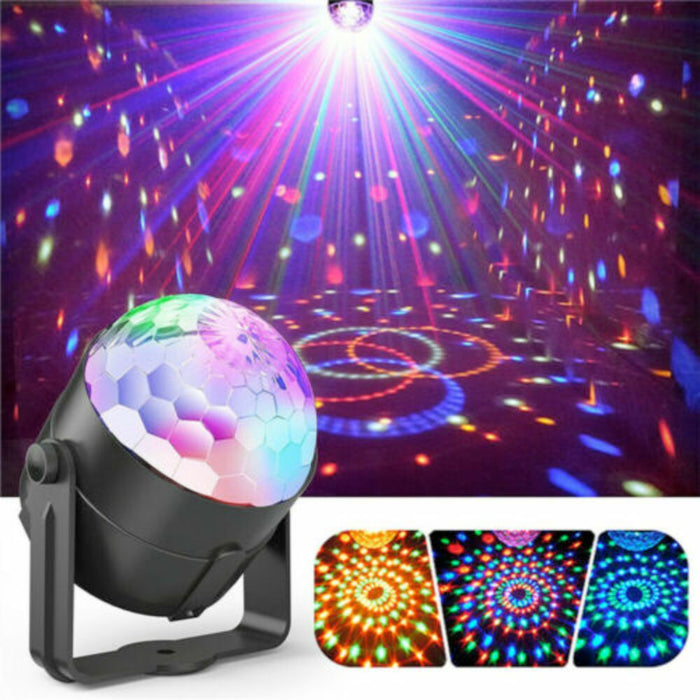 LED-Party-Projektor-Licht mit Sound-Aktivierung
