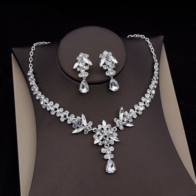 Royal Queen Brautschmuck Sets für Frauen Luxus Tiaras Crow