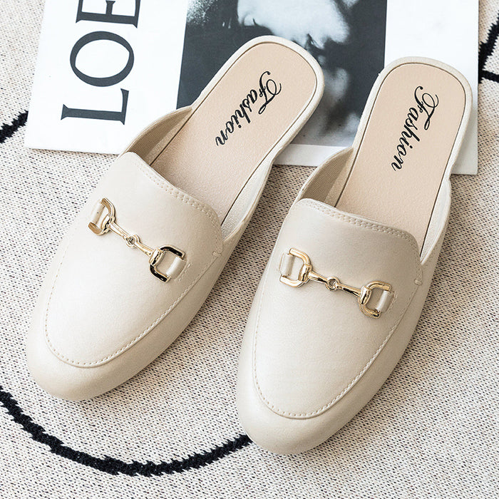 Baotou Halbe Pantoffeln Äußere Kleidung Mode Sandalen Für Frauen