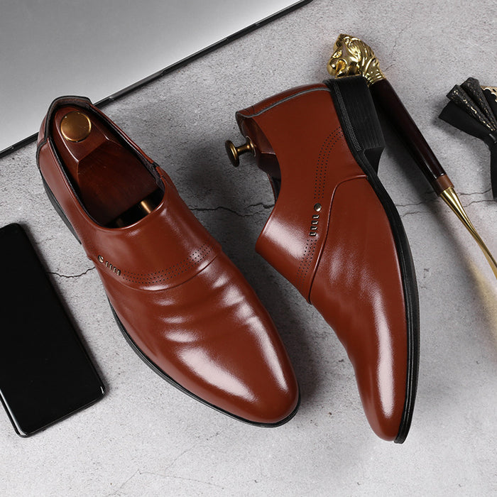 Casual spitze Zehe Schuhe Männer Leder Schuhe Männer