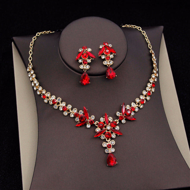 Royal Queen Brautschmuck Sets für Frauen Luxus Tiaras Crow
