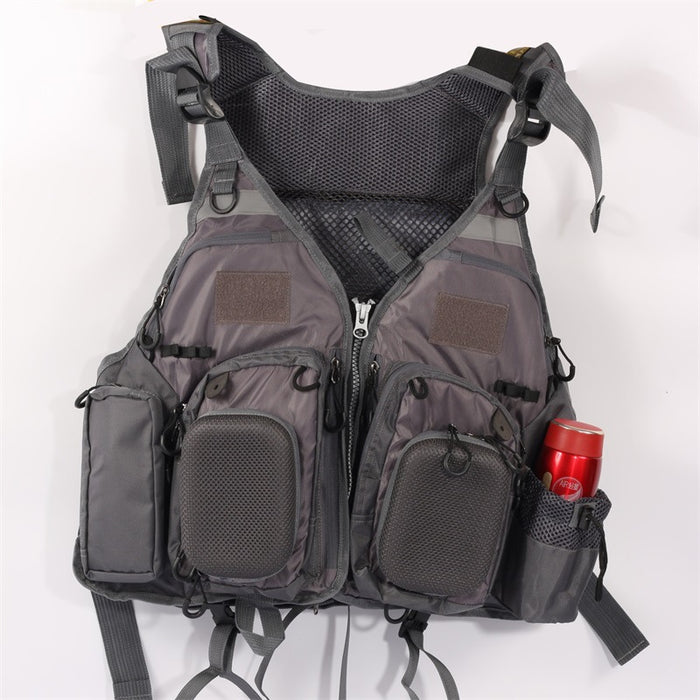 Angeln Outdoor Sport Fliegen Männer Atemschutzjacke Sicherheitsweste Überlebensweste Utility Vest
