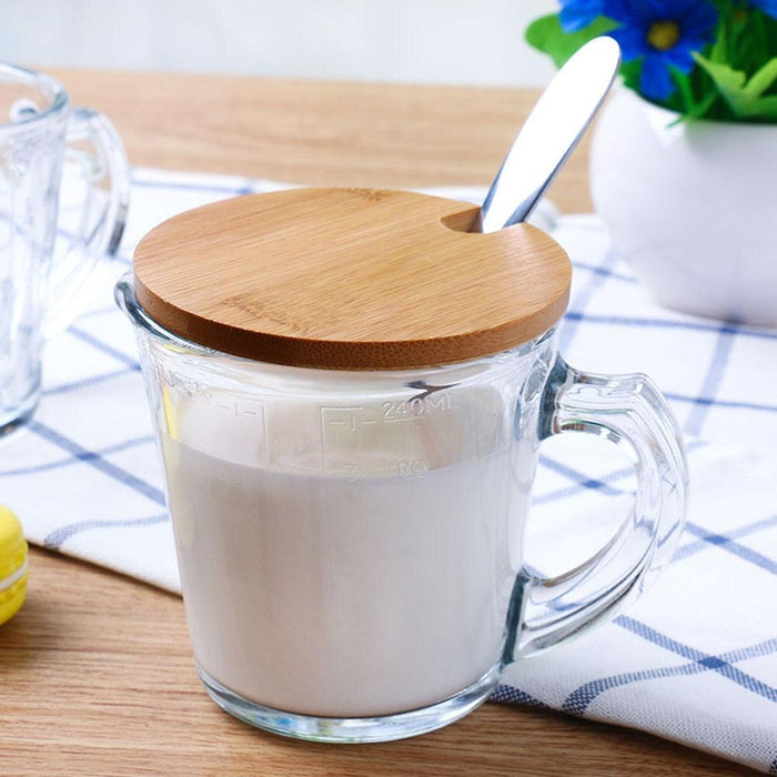 Natürliche Bambus Becher Tasse Deckel Deckel Kreativ Verschiedene Größe Für