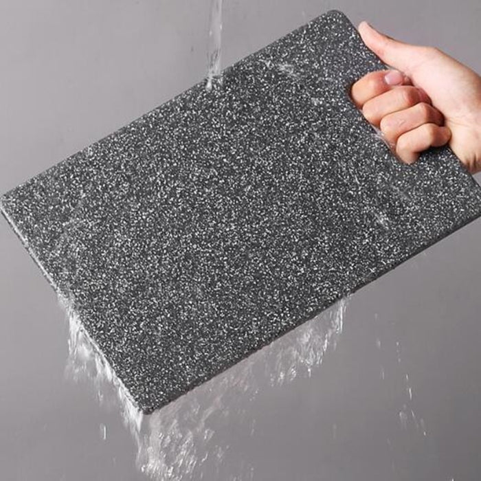 Square cutting board made of imitation marble for environmental protection