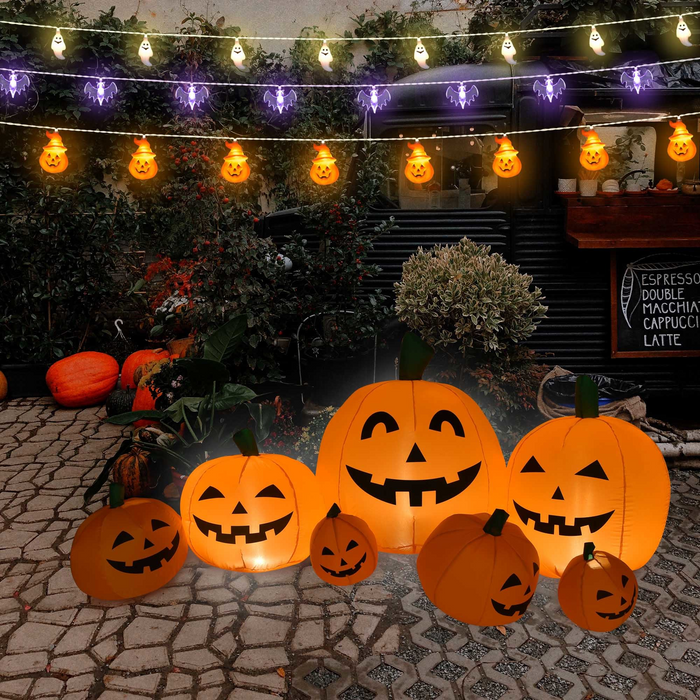 Home Decor LED Kürbis Lichterkette Halloween Lichterkette