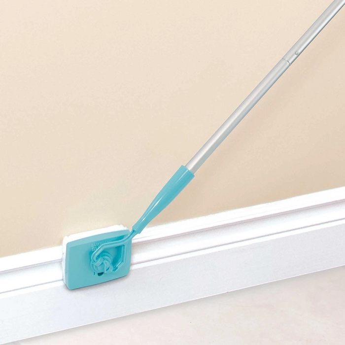 Baseboard Buddy Einziehbarer Universal-Reinigungsbürstenwischer für den Haushalt