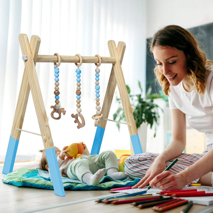 Baby Training Kleinkind Holz Fitness Rack