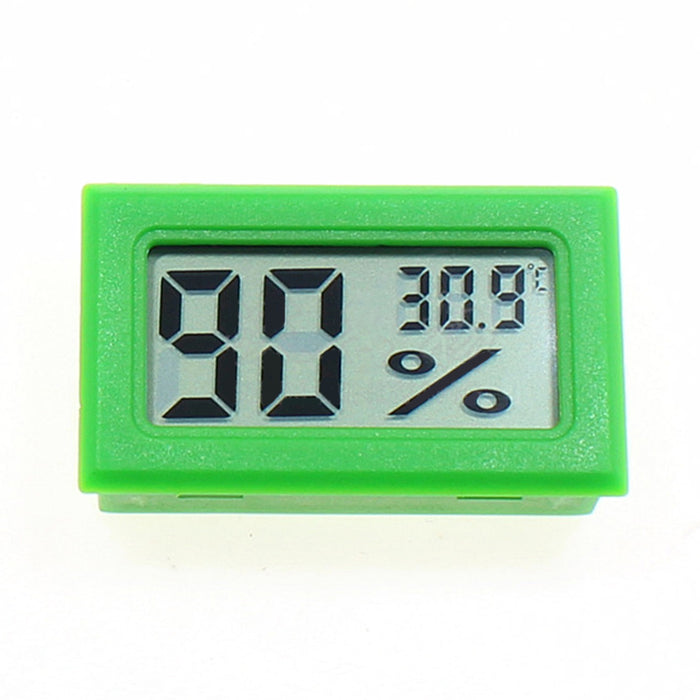 Embedded electronic thermometer and hygrometer